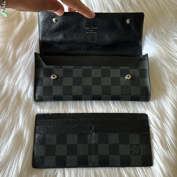 LOUIS VUITTON Long Wallet Damier Graphite Portefeuille Modular - Picture 5 of 17